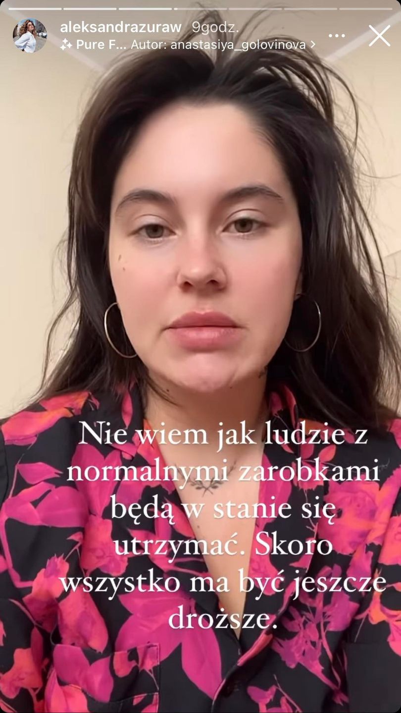 Aleksandra Żuraw o wzroście cen 