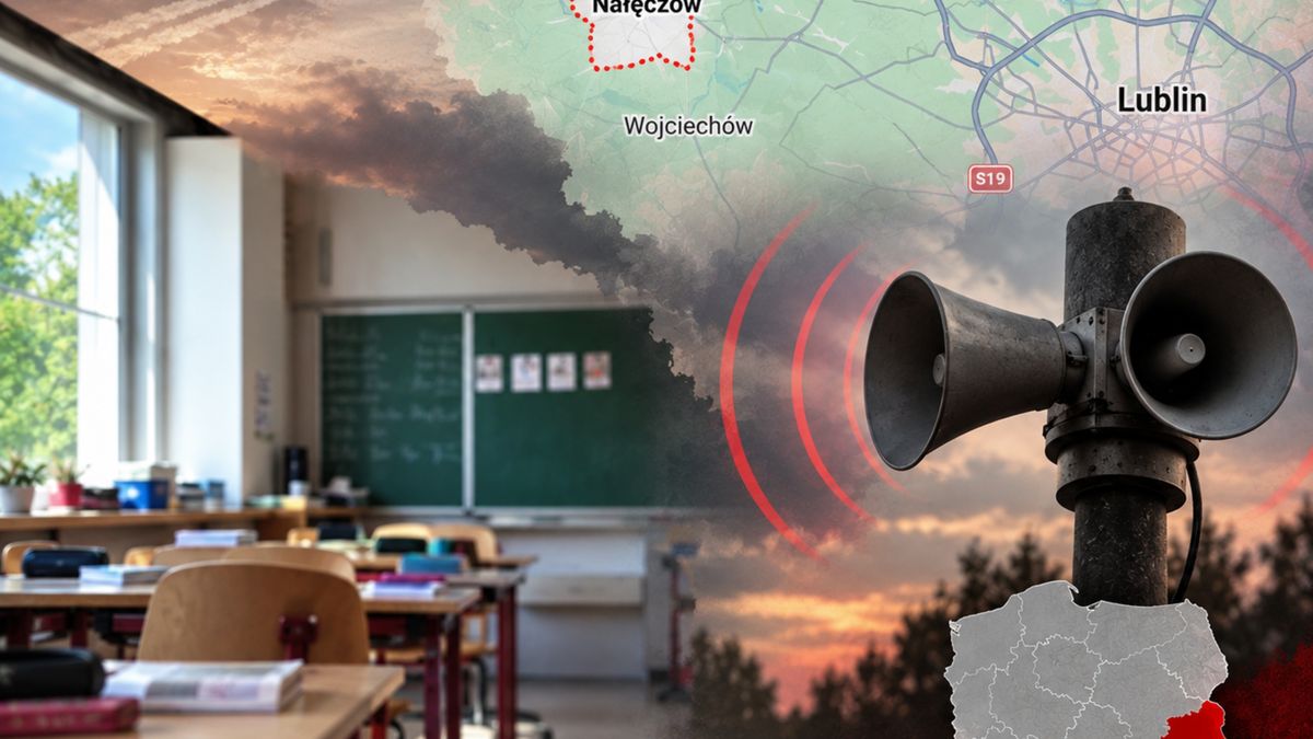 Dzieci usłyszały syreny. „Dużo dzieci płakało”
