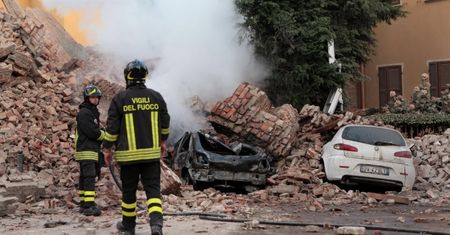 Trzęsienie ziemi we Włoszech. Znów runęły domy