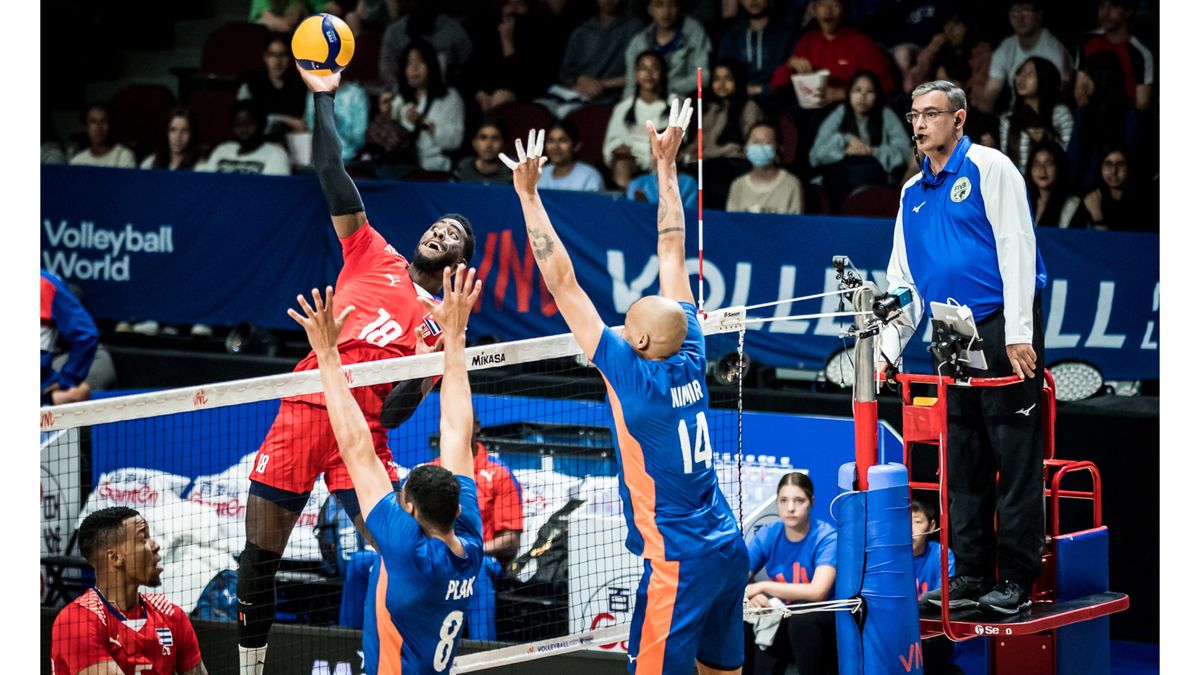 Zdjęcie okładkowe artykułu: Materiały prasowe / FIVB / Mecz Ligi Narodów Holandia - Kuba