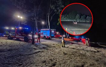 Całą noc poszukiwali mężczyznę w wodzie. Zaskakujący finał