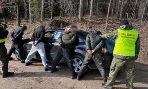 Zatrzymanie przy granicy polsko-litewskiej. Akcja WOT i Straży Granicznej