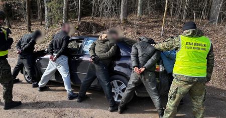 Zatrzymanie przy granicy polsko-litewskiej. Akcja WOT i Straży Granicznej
