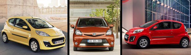 Peugeot 107/Toyota Aygo/Citroen C1 - facelifting trojaczków