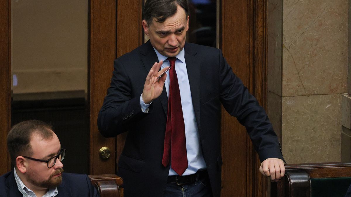 Zbigniew Ziobro na posiedzeniu Sejmu