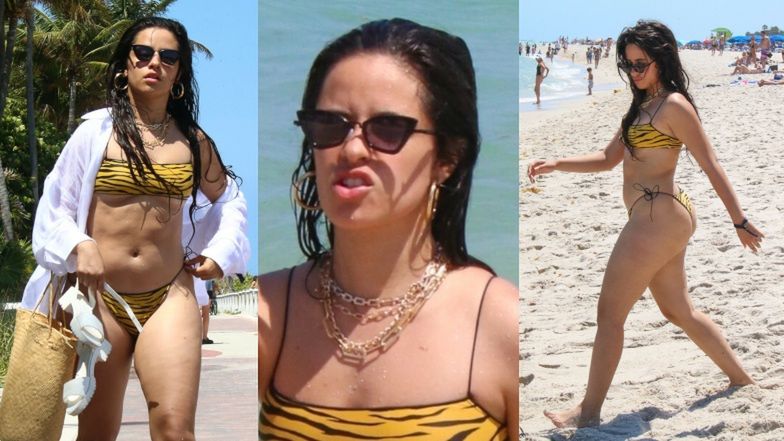 Camila Cabello zgłębia tajniki ekologii na plaży w Miami