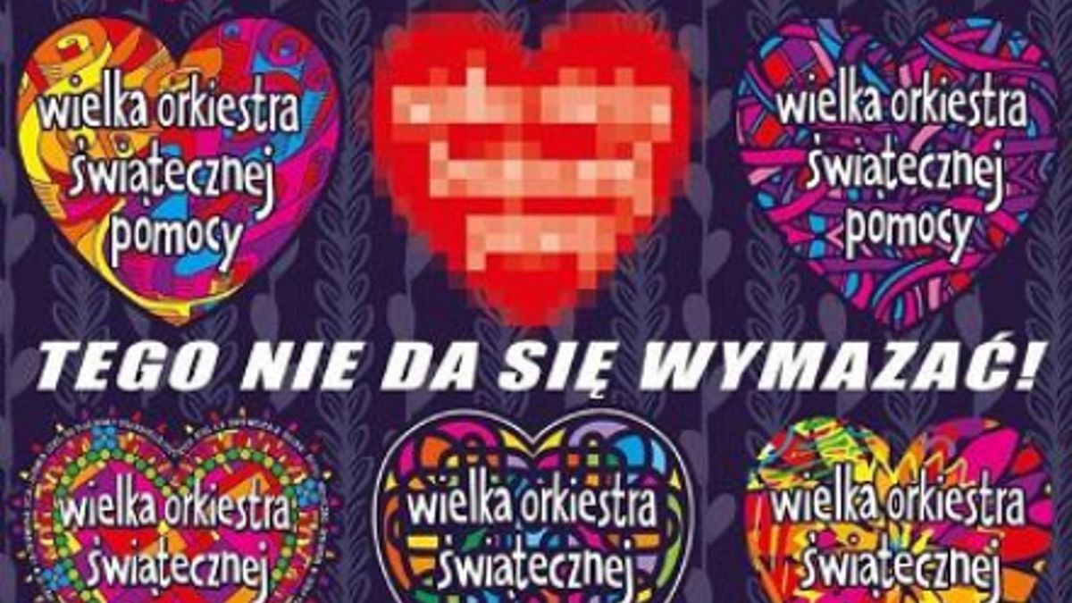 Na głównym profilu Teatru Telewizji TVP na Instagramie opublikowano w niedzielę zdjęcie przedstawiające serduszka WOŚP z podpisem "Tego nie da się wymazać".