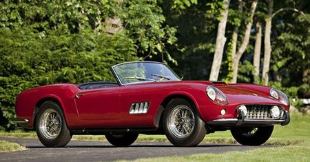 Rzadkie Ferrari California Spider sprzedane za 11 mln dol.