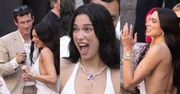 Dua Lipa wymachuje OBRĄCZKĄ za ponad 700 tysięcy złotych na nowych kadrach z sycylijskiego wesela (ZDJĘCIA)