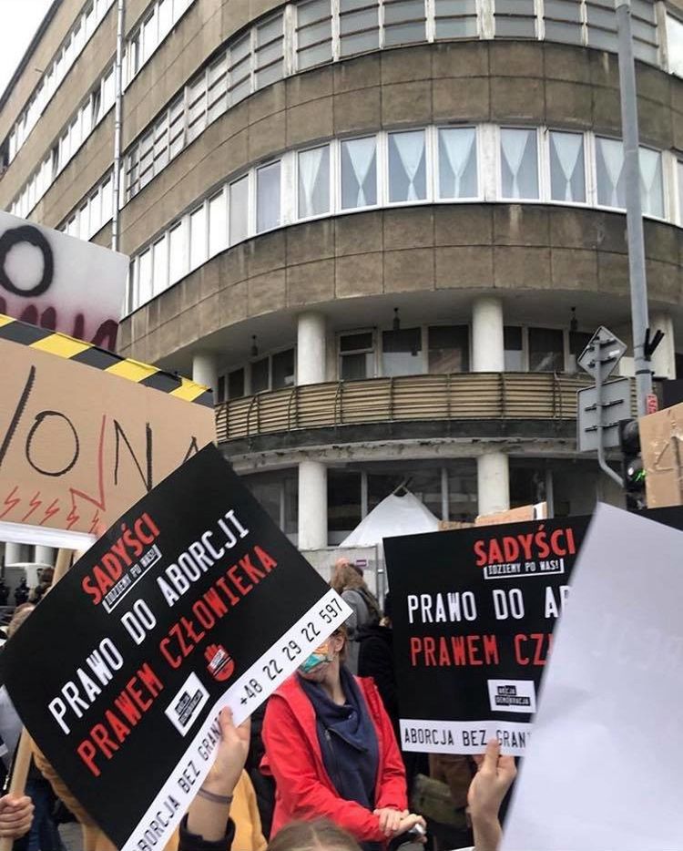 Maja Ostaszewska mówi o ataku na piątkowy protest