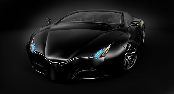 Peugeot Shine koncept - Piotr Czyżewski