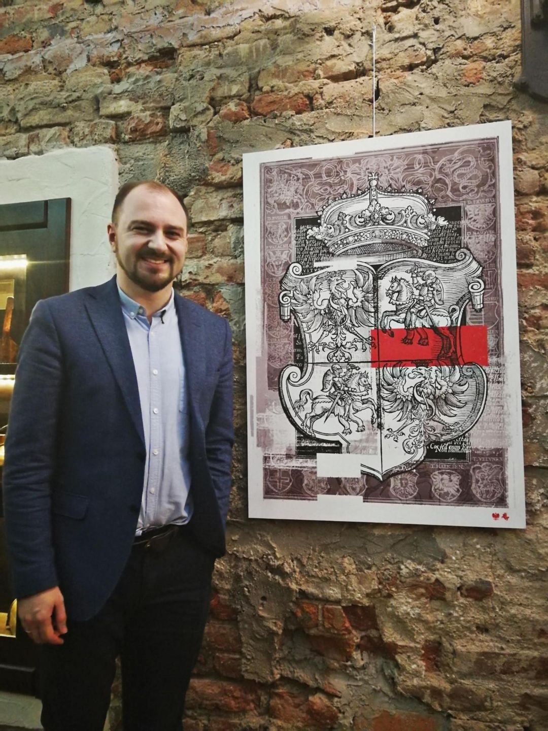 Aleksander Lapko, jeden z koordynatorów grupy #ByCovid19