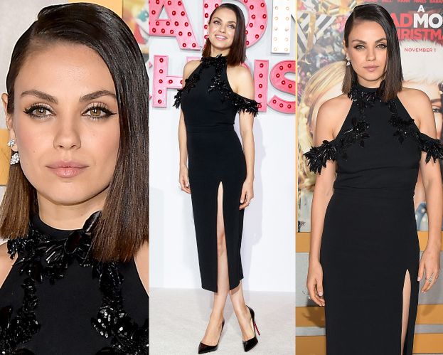 Skromna Mila Kunis w sukience za 10 tysięcy