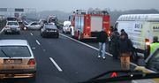 Karambol na autostradzie A4