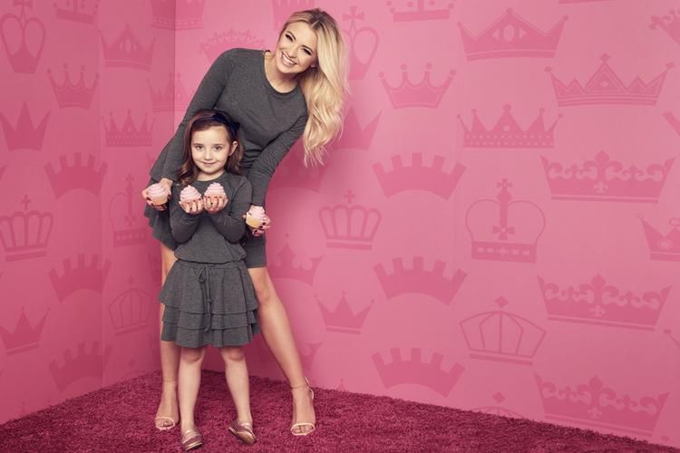 Barbara Kurdej-Szatan z córką Hanią w kampanii reklamowej Sugarfree