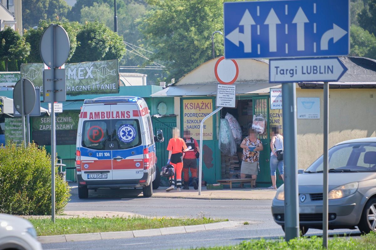 Pijany mężczyzna rozbił głowę o chodnik na ul. Cerkiewnej