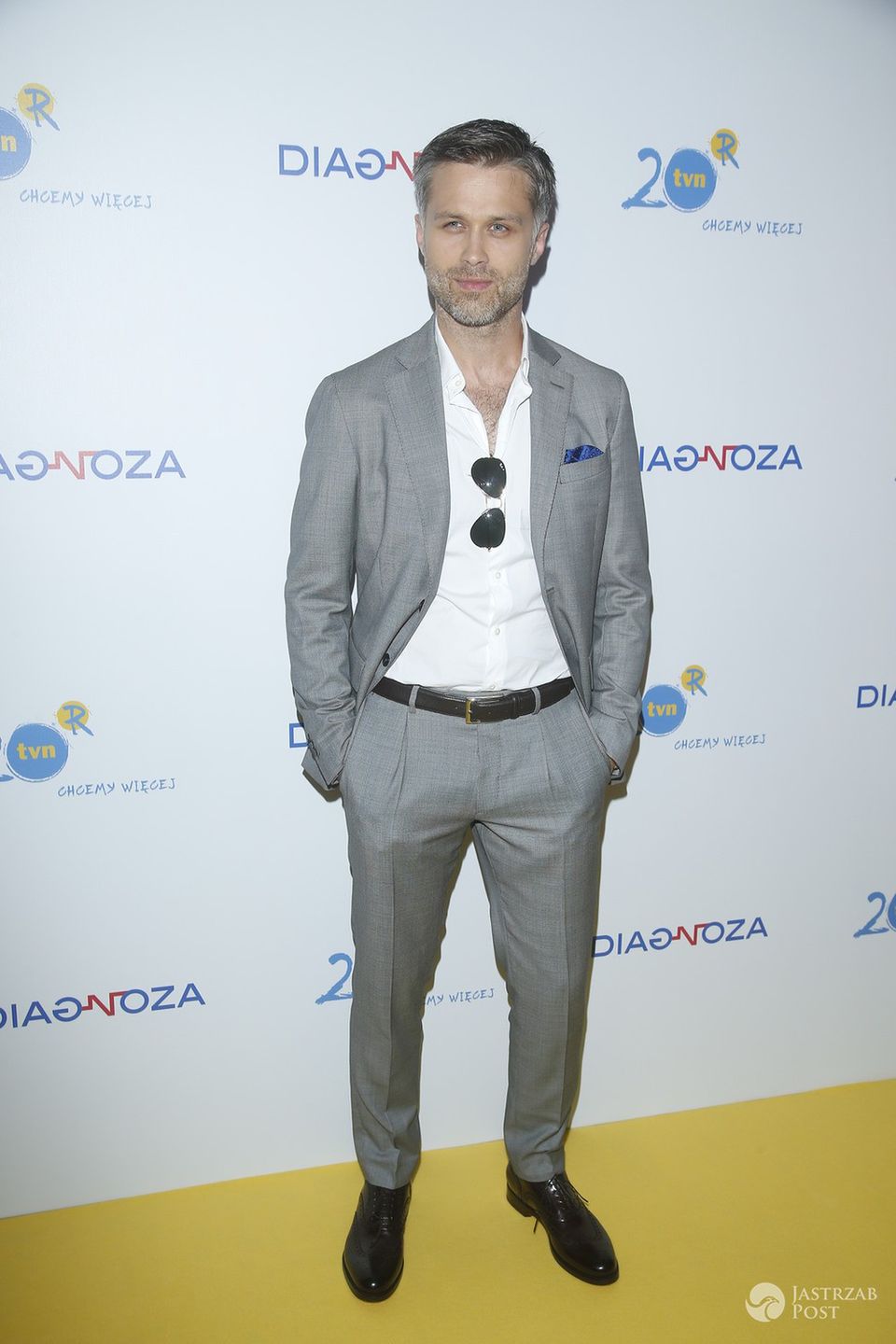 Maciej Zakościelny -  premiera serialu Diagnoza TVN, 2017