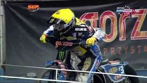 Pościg Nickiego Pedersena za Gregiem Hancockiem (GP Polski 2013)