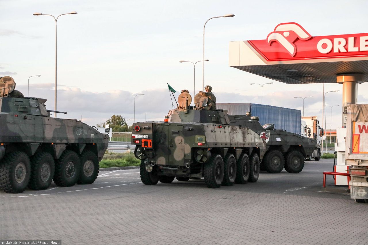 Największe manewry od lat. Polscy żołnierze zmierzają na wschód
