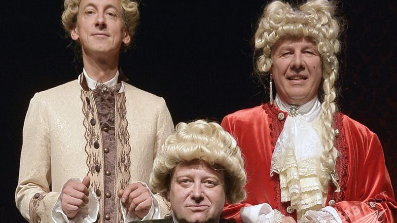 Maciej Miecznikowski, Olaf Lubaszenko, Emilian Kamiński
Fot. akpa