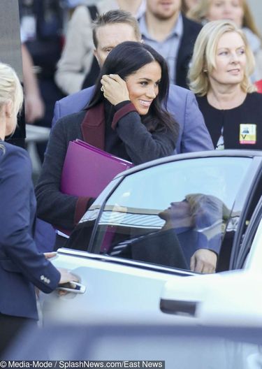 Meghan Markle w ciąży i książę Harry podczas wizyty w Sydney