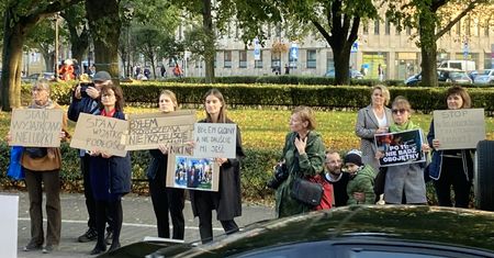 Gdańsk. Brak zgody na łamanie podstawowym praw człowieka. "Polski rząd tańczy, jak mu Łukaszenka zagra"