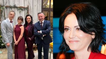 Klan Małyszów zadał szyku na weselu. Iza w bordowym garniturze, a Adam i Karolina pod kolor (FOTO)