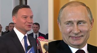 Duda: "Rosja to nasz wielki sąsiad. Spotkanie z Putinem? Zobaczymy!"