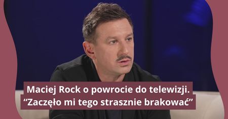 Zniknął z telewizji na 10 lat. Nie ukrywa, co za tym stało
