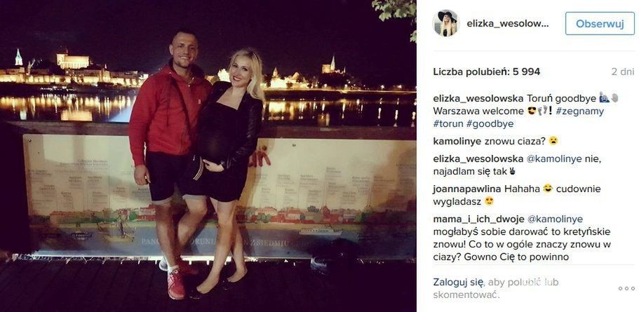 Znani z "Warsaw Shore" Eliza Wesołowska i Paweł "Trybson" Trybała spodziewają się drugiego dziecka (fot. AKPA)