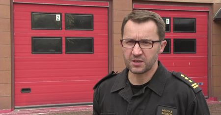 Nurkowie szukają migranta wepchniętego do Bugu przez białoruskie służby.