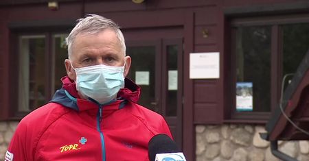 Złe warunki pogodowe w Tatrach.