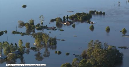 Australijskie wojsko ewakuowało dziewięcioro biwakowiczów z lasu.
