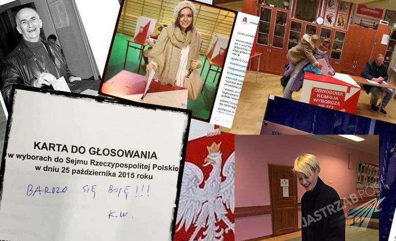 Jak głosowały gwiazdy? Małgorzata Kożuchowska, Katarzyna Zielińska, Anna Wendzikowska...
