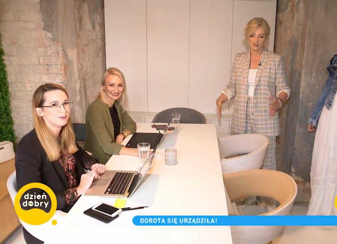 Dorota Szelągowska pokazała pracownię w Dzień Dobry TVN