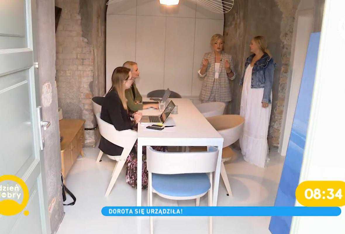 Dorota Szelągowska pokazała pracownię w Dzień Dobry TVN