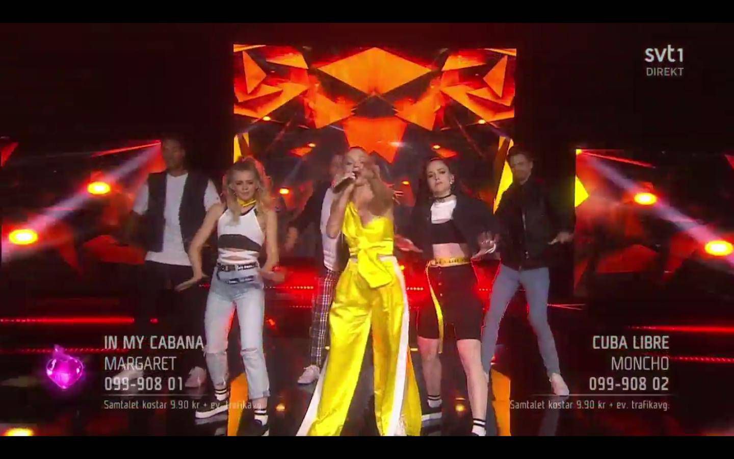 Margaret – In My Cabana – Eurowizja 2018, dogrywka Melodifestivalen 2018