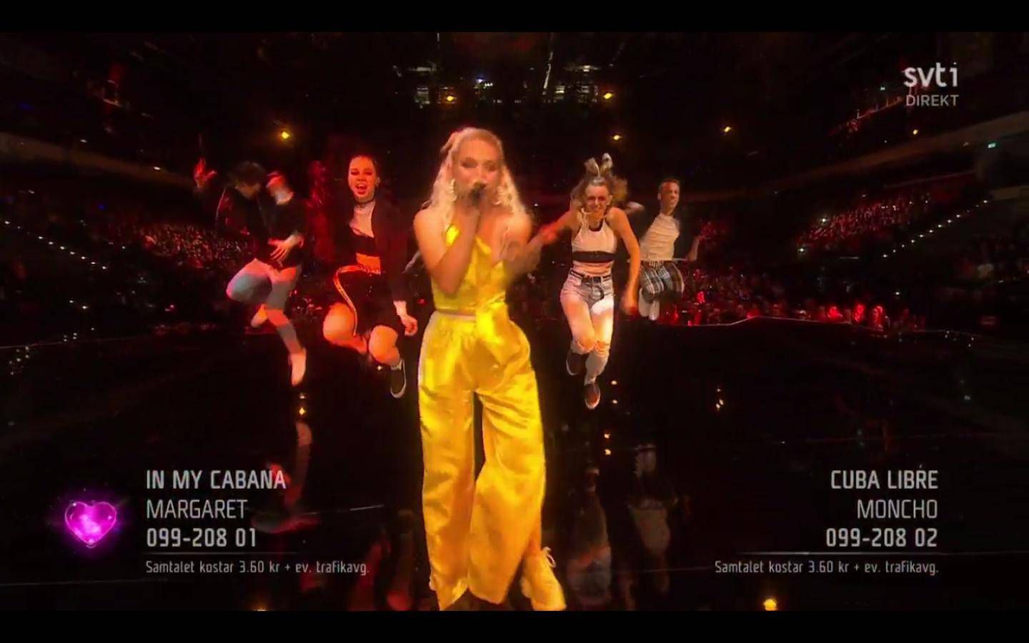 Margaret – In My Cabana – Eurowizja 2018, dogrywka Melodifestivalen 2018