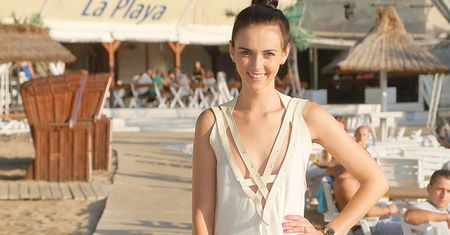 "Top Model": Marcela Leszczak kusi dekoltem na planie nowego serialu!