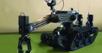Robot do detonacji min poruszany korkociągiem