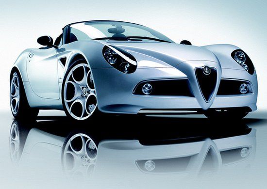 Roadster dla wybranych - Alfa Romeo 8C Spider