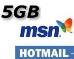 Hotmail oferuje 5 GB