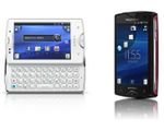 Dwa kompaktowe smartfony Sony Ericsson - Xperia mini oraz Xperia mini pro