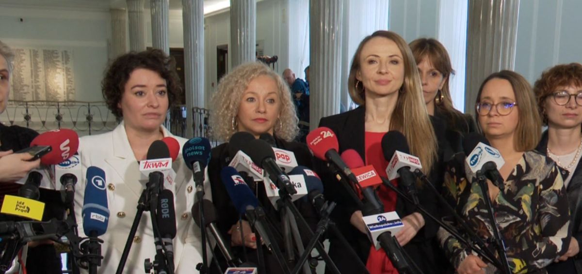 Konferencja posłanek Lewicy po głosowaniach ws. aborcji