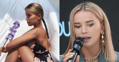 Opalona Maffashion celebruje wiosnę z dorodnym kwiatem w ręku. Fani nie są pod wrażeniem: "Wyglądasz jak INNA OSOBA"