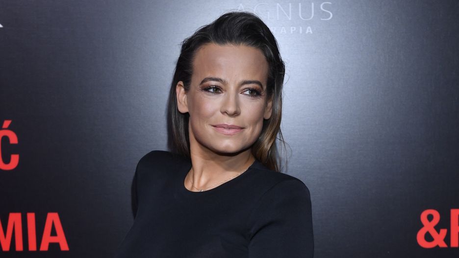 Anna Mucha na premierze filmu "Miłość, seks & pandemia" 