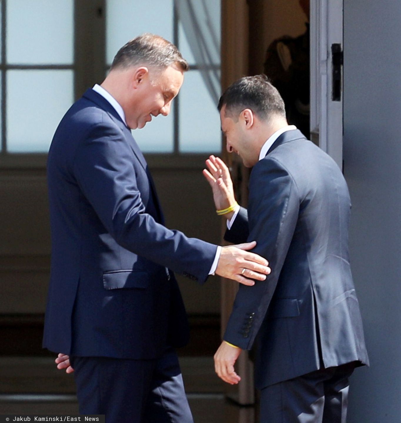 Prezydent Andrzej Duda i prezydent Wołodymyr Zełenski