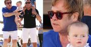 Elton John Z MĘŻEM I SYNAMI na wakacjach! (ZDJĘCIA)