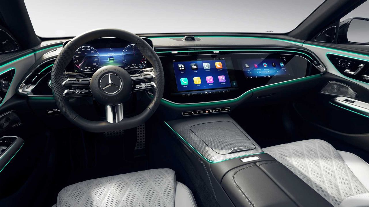 Nowy Mercedes Klasy E - wnętrze
