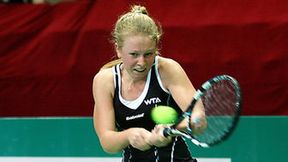 WTA Katowice: Magdalena Fręch - Yvonne Meusburger  3:6 1:6